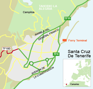 Sta Cruz de Tenerife  Freight